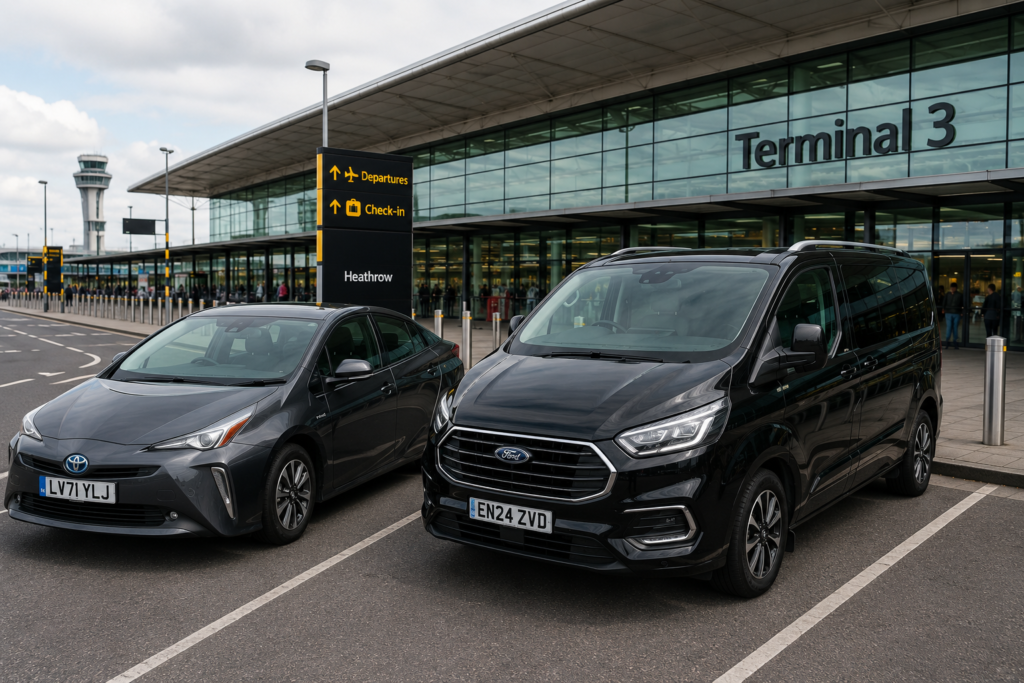 Reliable airport taxi in Huntingdon
