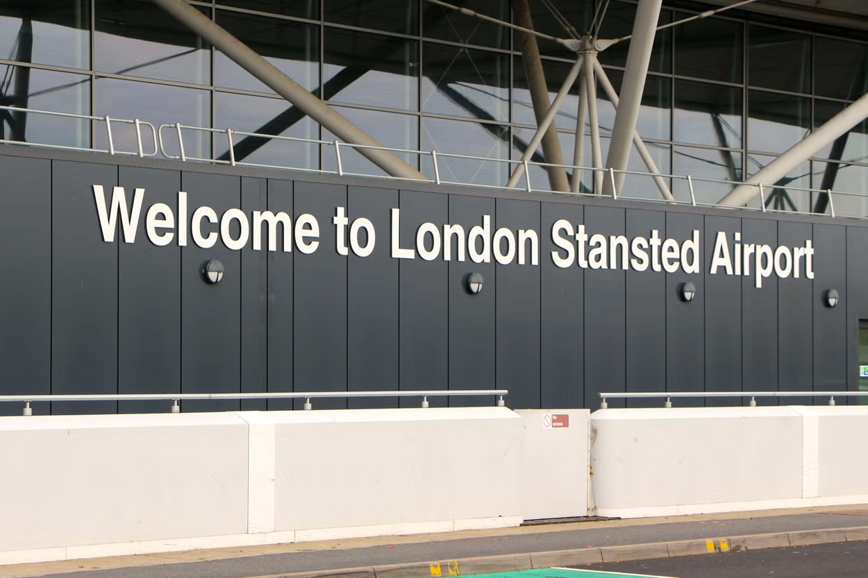 London Stansted Airport terminal building